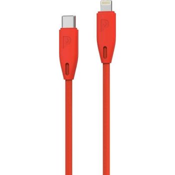 قیمت کابل usb-c به lightning مدل Powerology Braided USB-C to Lightning Cable