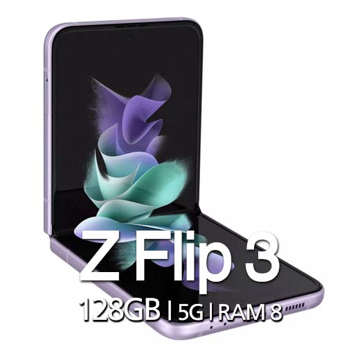 گوشی موبایل سامسونگ مدل Galaxy Z Flip3 رم 8 حافظه 128 گیگابایت گویاتل
